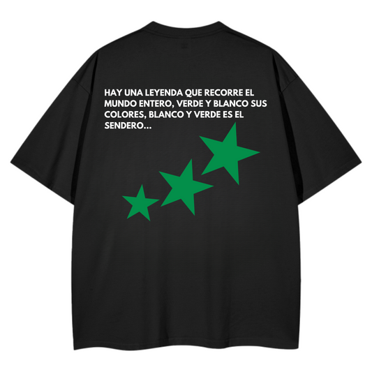 VERDE Y BLANCO T-SHIRT