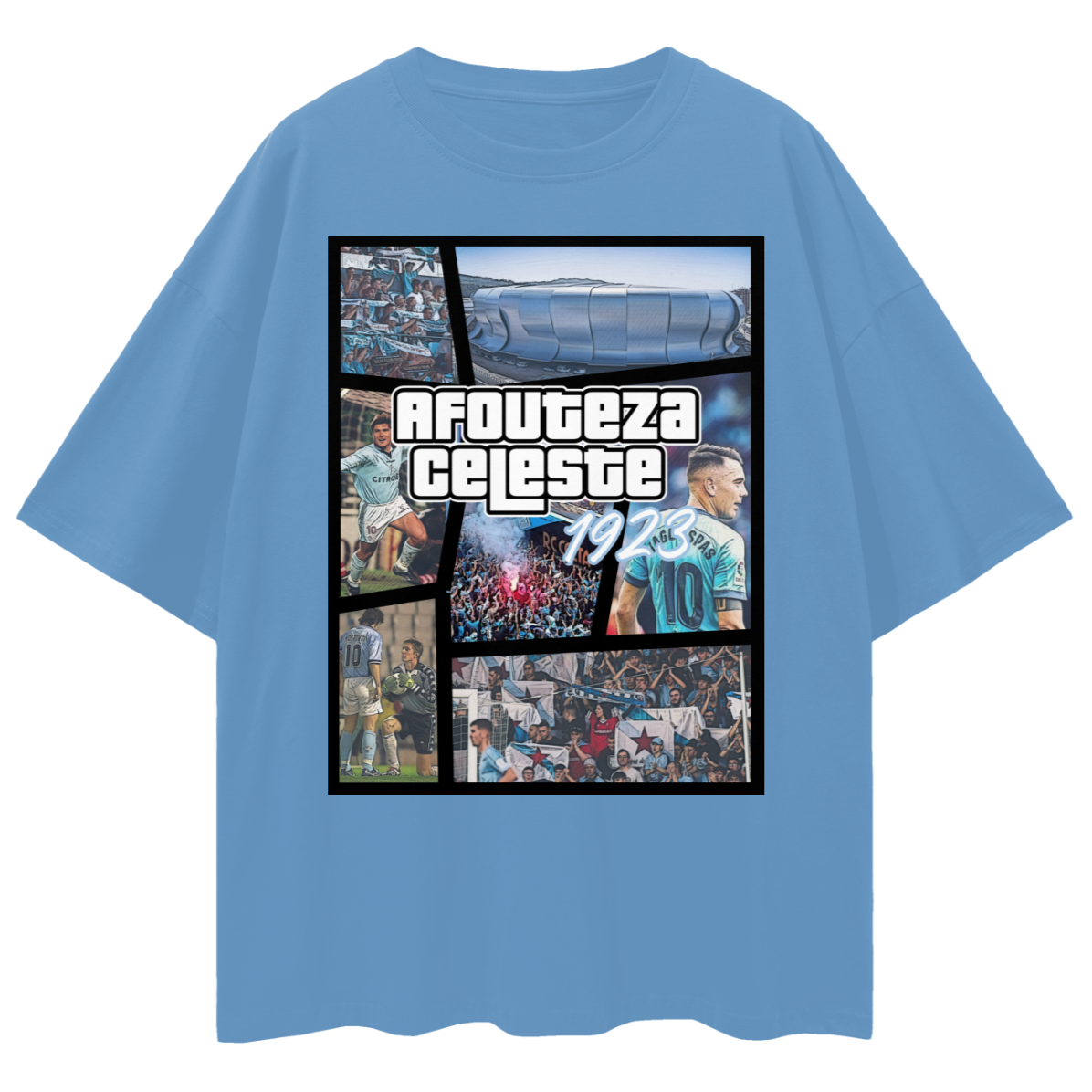GTA: AFOUTEZA CELESTE T-SHIRT