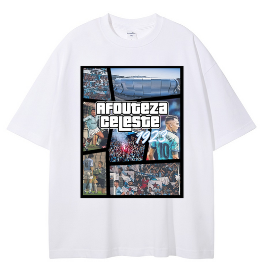 GTA: AFOUTEZA CELESTE T-SHIRT