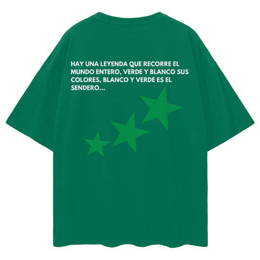 VERDE Y BLANCO T-SHIRT