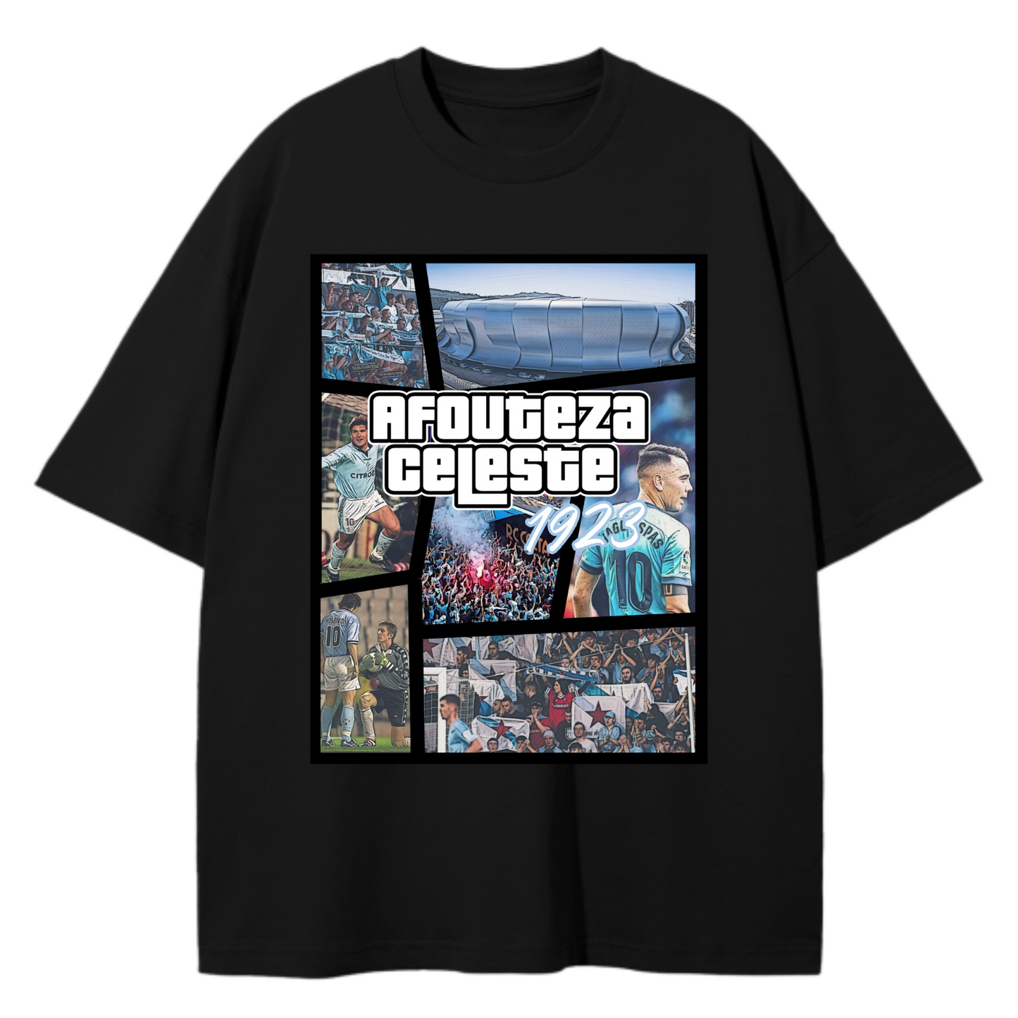 GTA: AFOUTEZA CELESTE T-SHIRT